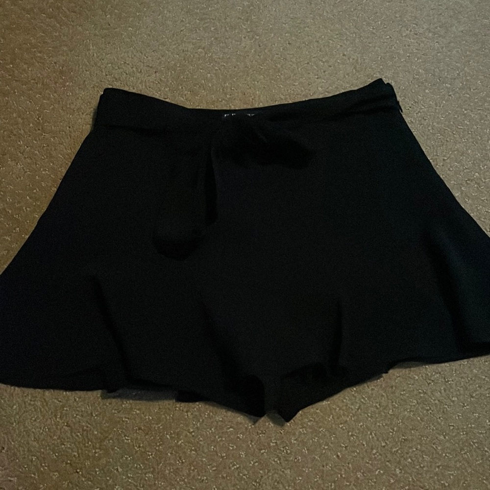 Zara black mini skirt
